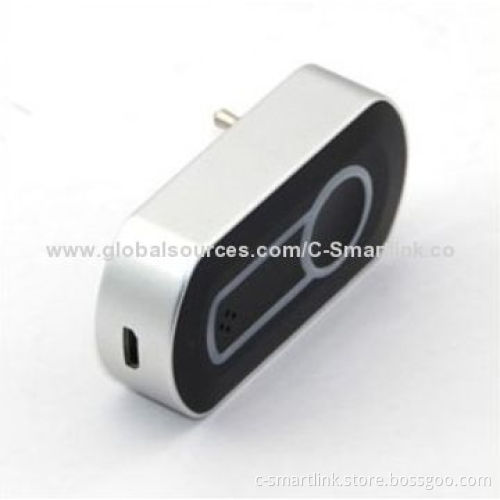Bluetooth Receiver with Mic for Car Audio is In-vehicle Wireless Handsfree System with Microphone